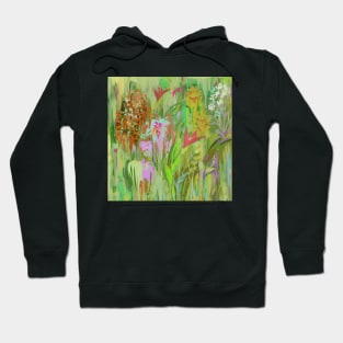 Abstract Floral collection Hoodie